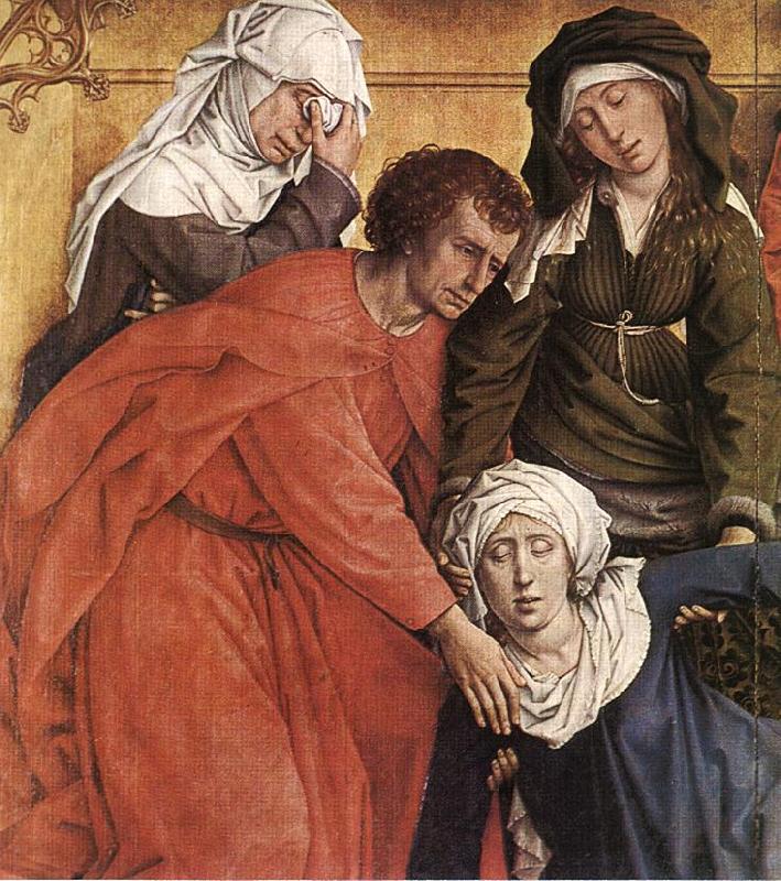 Deposition (detail), WEYDEN, Rogier van der